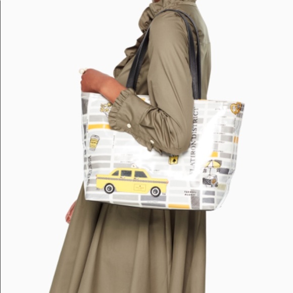 NWT KATE SPADE NOUVEAU YORK NEW YORK FRANCIS TOTE - Picture 2 of 8